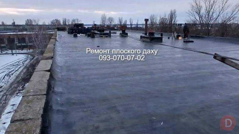 Ремонт даху, м’якої покрівлі євроруберойдом та ПВХ мембраною Днепропетровск - изображение 1