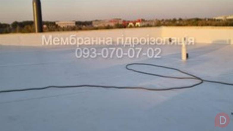 Монтаж ПВХ даху. Дах під ключ Днепропетровск - изображение 1