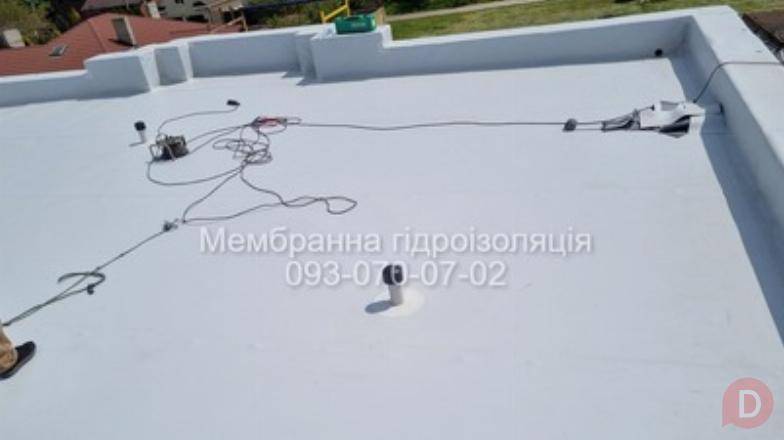 Монтаж ПВХ покрівель, мембранна покрівля, плоска покрівля Киев - изображение 1