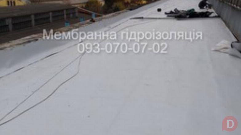 Продаж та укладання ПВХ мембрани для гідроізоляції та плоских дахів Запорожье - изображение 1