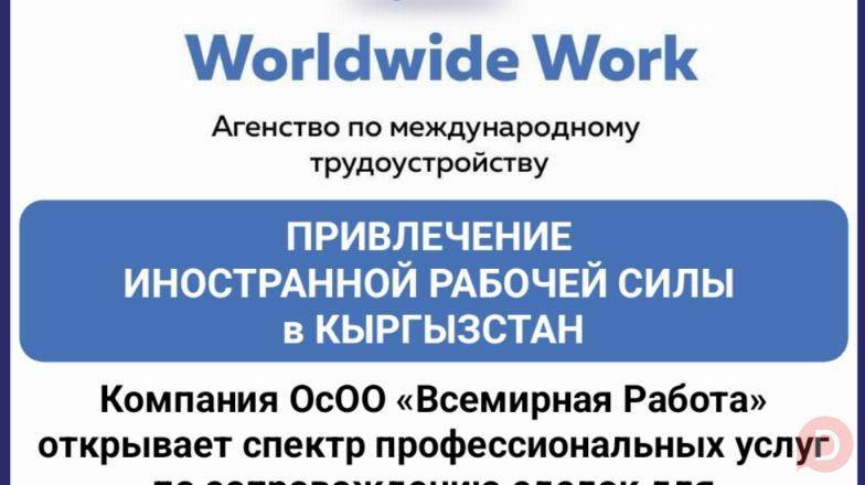Привлечение иностранной рабочей силы в Кыргызстан. Bishkek - изображение 1