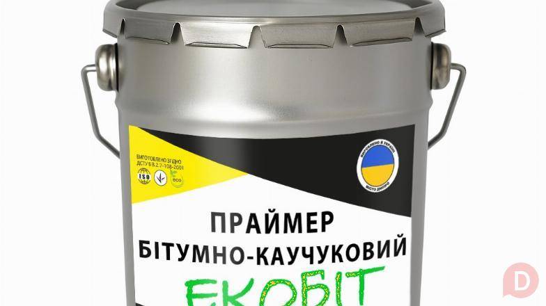 Праймер бітумно-каучуковий ЕКОБІТ вiдро 3 л Днепропетровск - изображение 1
