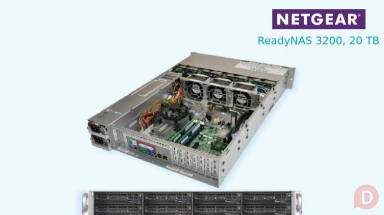 Файлохранилище Netgear ReadyNAS 3200, 20 ТВ (уценка) Москва - изображение 1