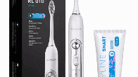 Набор зубная щетка Revyline RL010 White и зубная паста Смарт