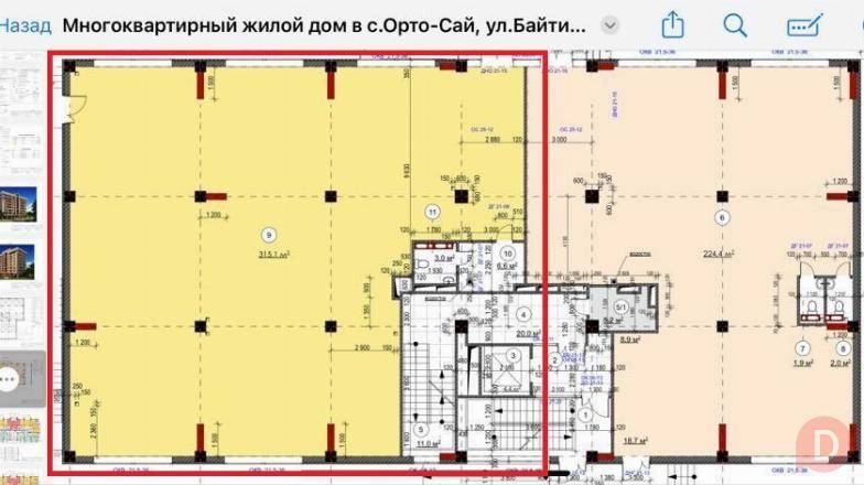 Продаётся коммерческое помещение по ул. Байтик Баатыра, S=315 кв.м. Кы Bishkek - изображение 1