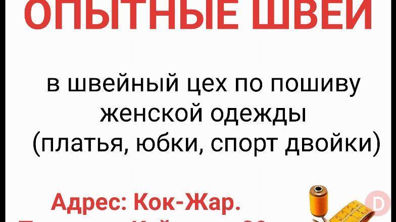 Требуются опытные швеи в швейный цех по пошиву женской одежды Bishkek - изображение 1