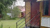 Приставное крыльцо на металлокаркасе