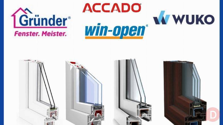 Все виды ПВХ-профиля. Grunder, Win-open, ACCADO, WUKO (new!). Комфорт Bishkek - изображение 1