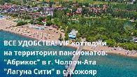 Сдаю коттеджи на Иссык Куле пансионаты "Лагуна Сити" и "Абрикос"
