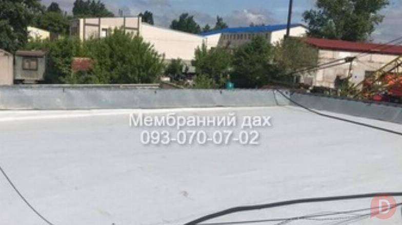 Монтаж ПВХ мембрани . Мембранна гідроізоляція Винница - изображение 1