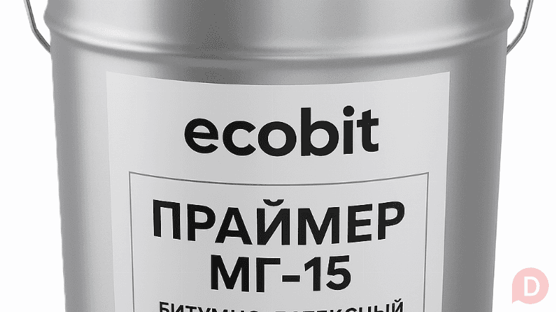 Праймер гідроізоляційний бітумно-латексний МГ-15 Ecobit 20 л Днепропетровск - изображение 1
