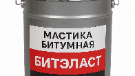 Мастика бітумна БІТЕЛАСТ - БІТУМНИЙ EКОБIТ вiдро 20 кг