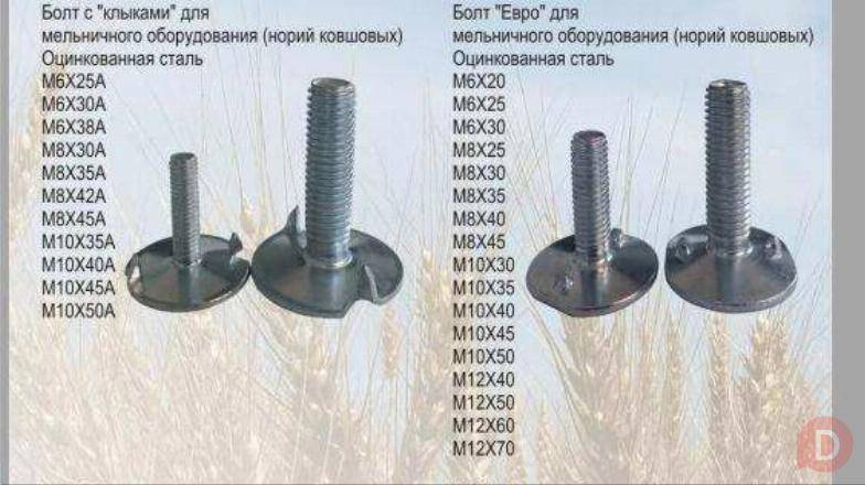 Продам надежные норийные (транспортерные) болты DIN 15237 Нижний Новгород - изображение 1