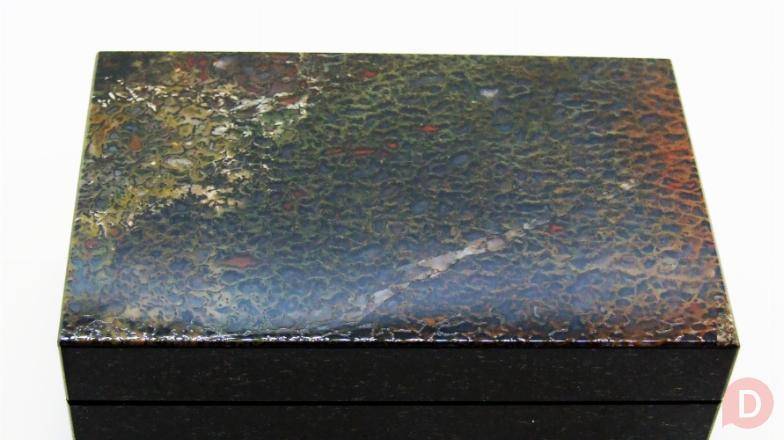 Динозавр - Коллекционная Шкатулка из окаменевшей кости - камня Динобон Moscow - изображение 1