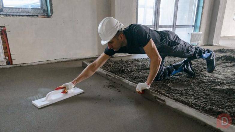 ПОЛУСУХАЯ, МЕХАНИЗИРОВАННАЯ СТЯЖКА ПОЛА Bishkek - изображение 1