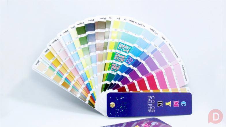 Пантонный цветовой Веер CMYK-to-PC (PANTONE Color Bridge) Москва - изображение 1