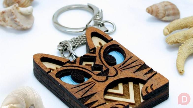 Брелок - талисман "TikiCat" Moscow - изображение 1