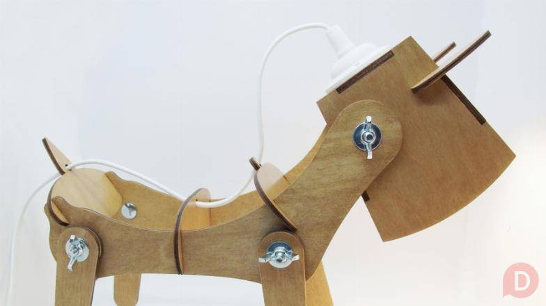 Настольная лампа-трансформер "ТехноПёс" Moscow - изображение 1