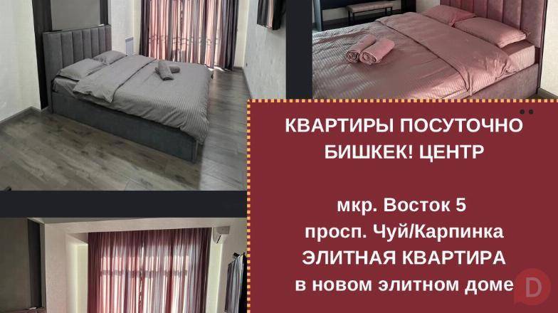 Элитные 1-комнатные квартиры посуточно в центре Бишкека Bishkek - изображение 1