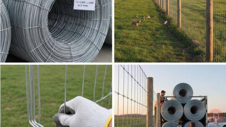 Шарнирная сетка для фермеров и дорог (узловая, лесная) St. Petersburg - изображение 1