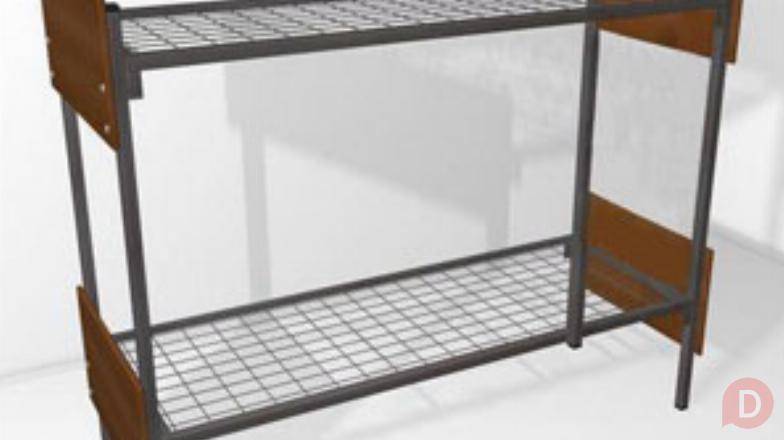 С лестницами многоярусные кровати металлические оптом Ростов-на-Дону - изображение 1