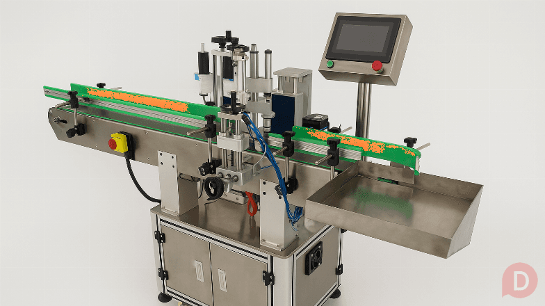 Машина этикетировочная ЭМ05.06 с сервоприводом пневмообкатчика Малаховка - изображение 1