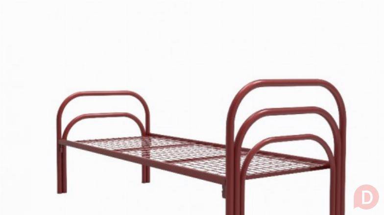 Односпальные и полуторные кровати металлические для дачи Тверь - изображение 1