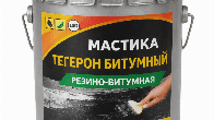 ТЕГЕРОН Битумный ЭКОБИТ ведро 10,0 кг мастика резино-битумная