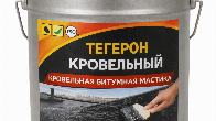 Тегерон Кровельный Ecobit ведро 3,0 кг - кровельная битумная мастика