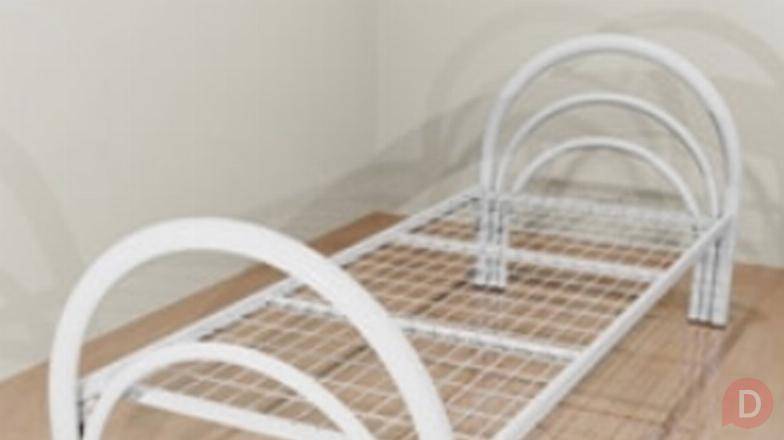 Металлические кровати крупным оптом полуторные и односпальные Псков - изображение 1