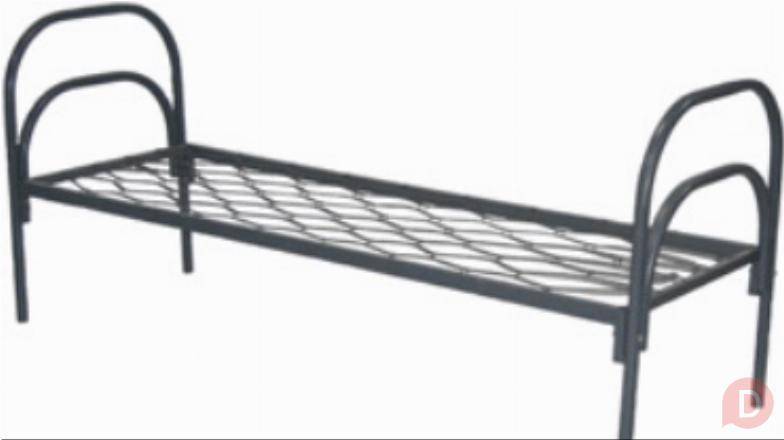 Металлические кровати разных конфигураций на заказ Хабаровск - изображение 1