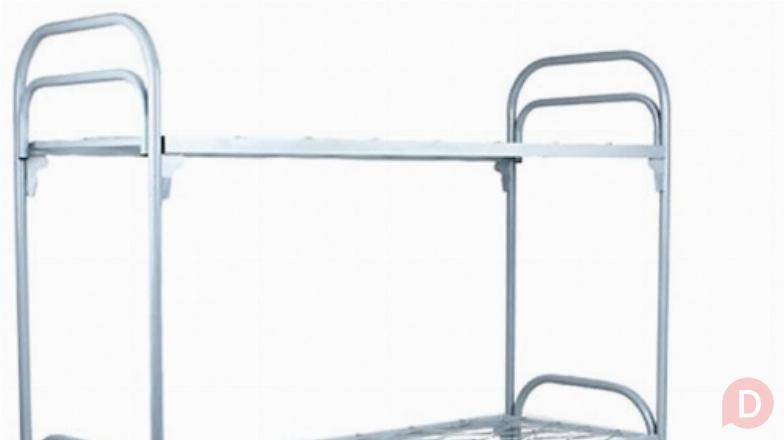 Кровати металлические одноярусные в отели и гостиницы Уфа - изображение 1