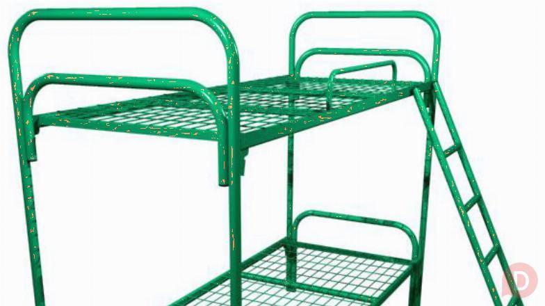 Качественные металлические кровати трехъярусные Горно-Алтайск - изображение 1