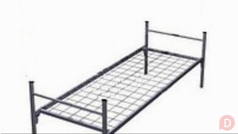 Кровати металлические односпальные, двуспальные Уфа - изображение 1