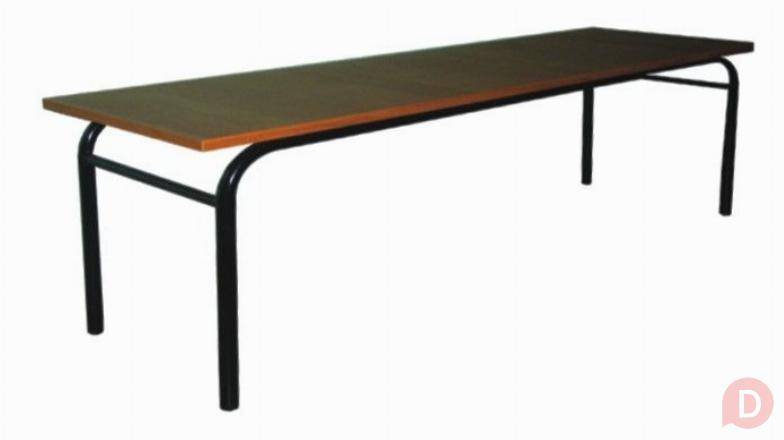 Прочные скамейки, офисные банкетки жесткие и мягкие Челябинск - изображение 1