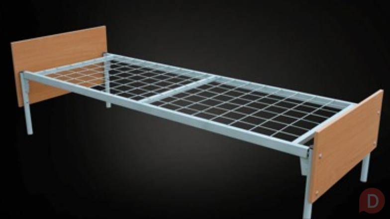 Металлические кровати полуторные для дачи Пермь - изображение 1