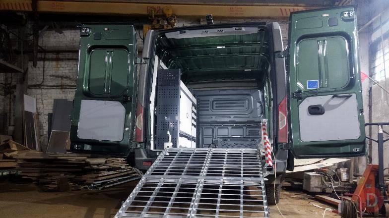 Трап алюминиевый складной, поворотный для заезда техники Ростов-на-Дону - изображение 1