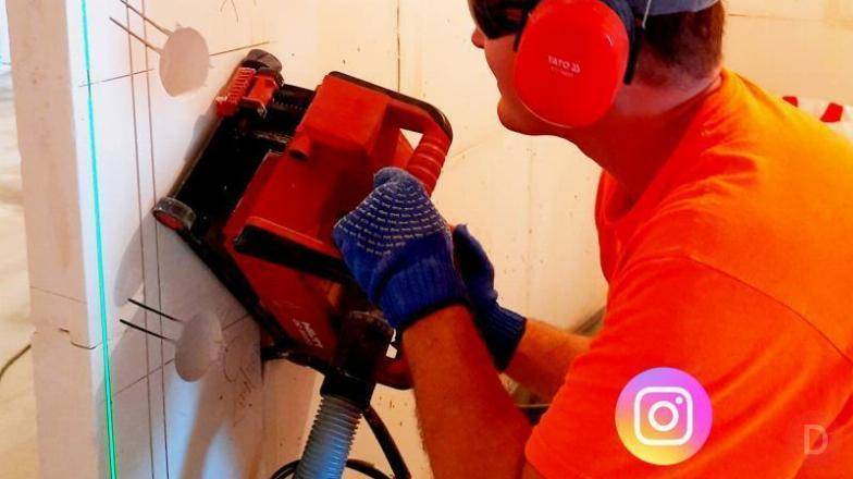 Штробы под электрику Харьков. Штробление без пыли Харьков - изображение 1