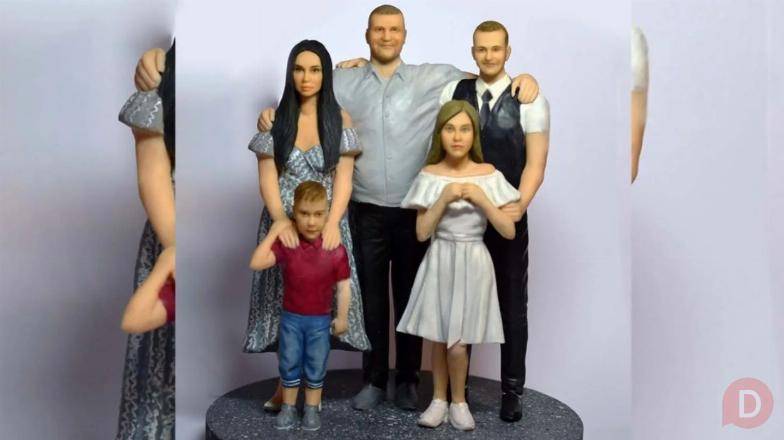 Сервис «Мастерская №1» — персонализированные мини-скульптуры St. Petersburg - изображение 1