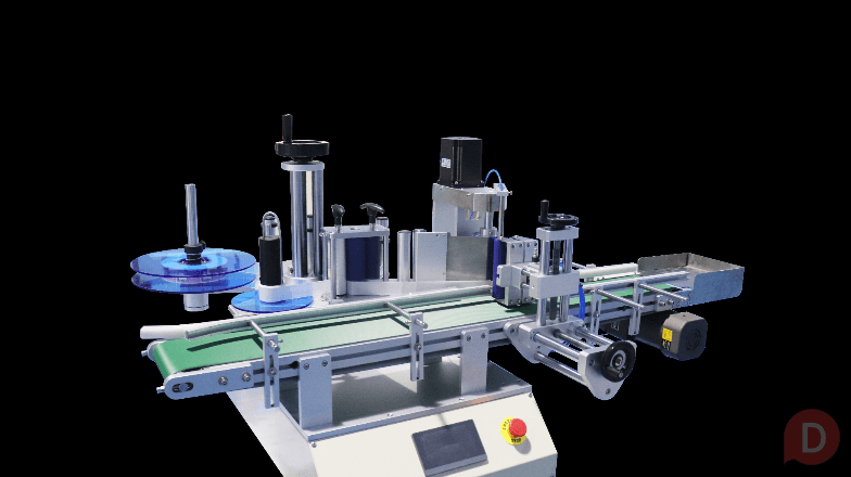 Этикетировочная машина ЭМ05.10 с пневмообкатчиком Малаховка - изображение 1