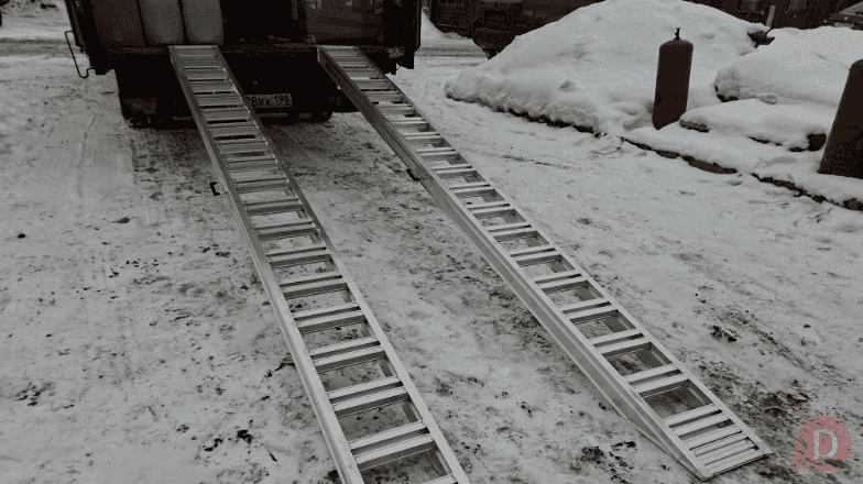 Аппарели алюминиевые для погрузки техники Москва - изображение 1