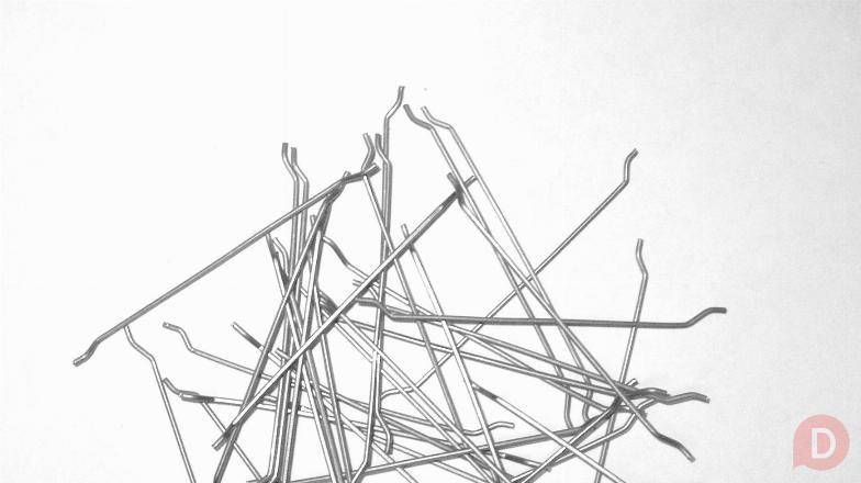 Фибра анкерная, проволочная 0,75/50 и 0,75/60 Харцызск - изображение 1