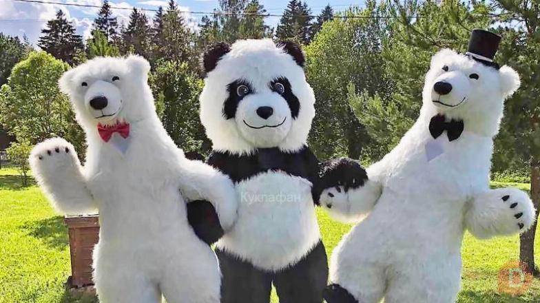 Надувний костюм «Білий Ведмідь» від виробника. Киев - изображение 1