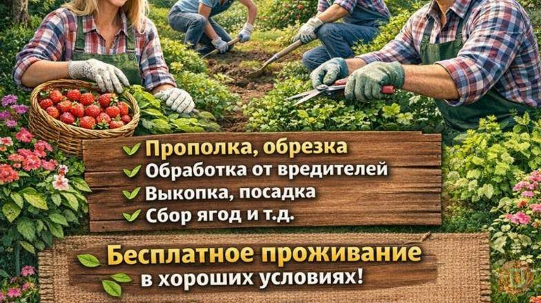 Требуются мужчины и женщины для работы в саду Bishkek - изображение 1