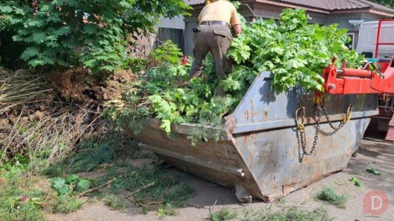 Вывозим строительный мусор контейнерами 8м3 - 27м3 и ГАЗелями 8-14м3 Мытищи - изображение 1