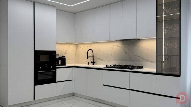 Дизайнерская кухня на заказ напрямую из мебельного цеха Казань - изображение 1