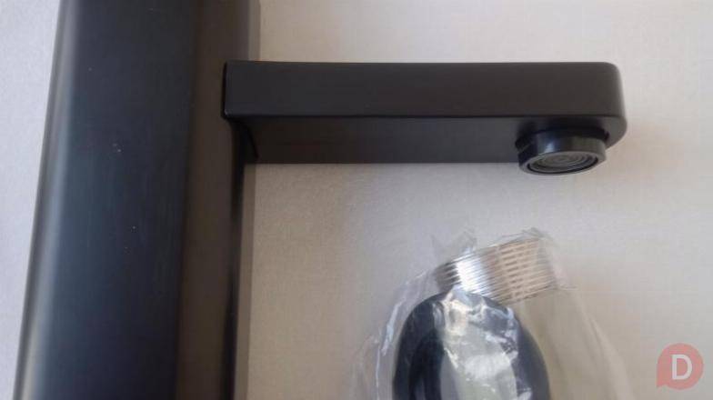 Смеситель стильный новый, горячая и холодная вода Липецк - изображение 1