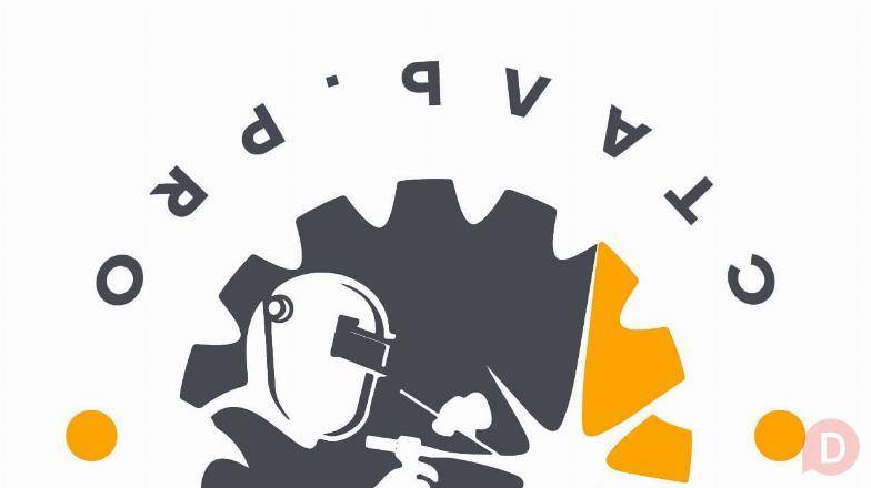 Ворота, двери, козырьки, модульные конструкции из металла в Луганске и Луганск - изображение 1