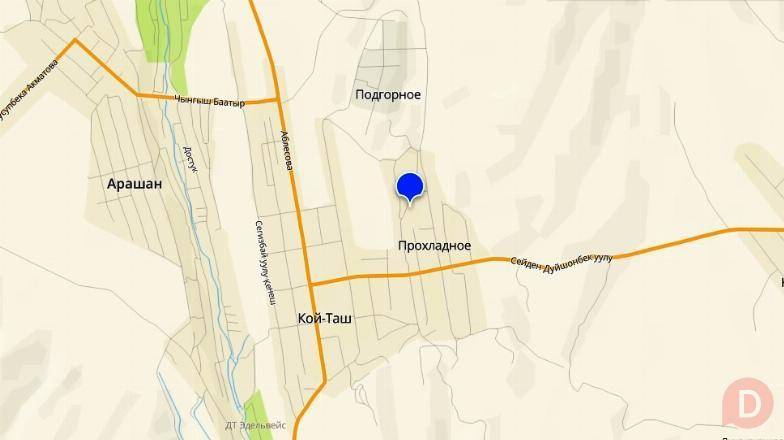 Дом с большим участком 35 соток в с. Прохладное, рядом с Кой-Ташем. О Bishkek - изображение 1