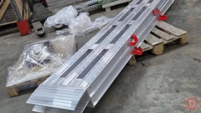 Аппарели алюминиевые для тяжелой спецтехники до 8 тонн Moscow - изображение 1